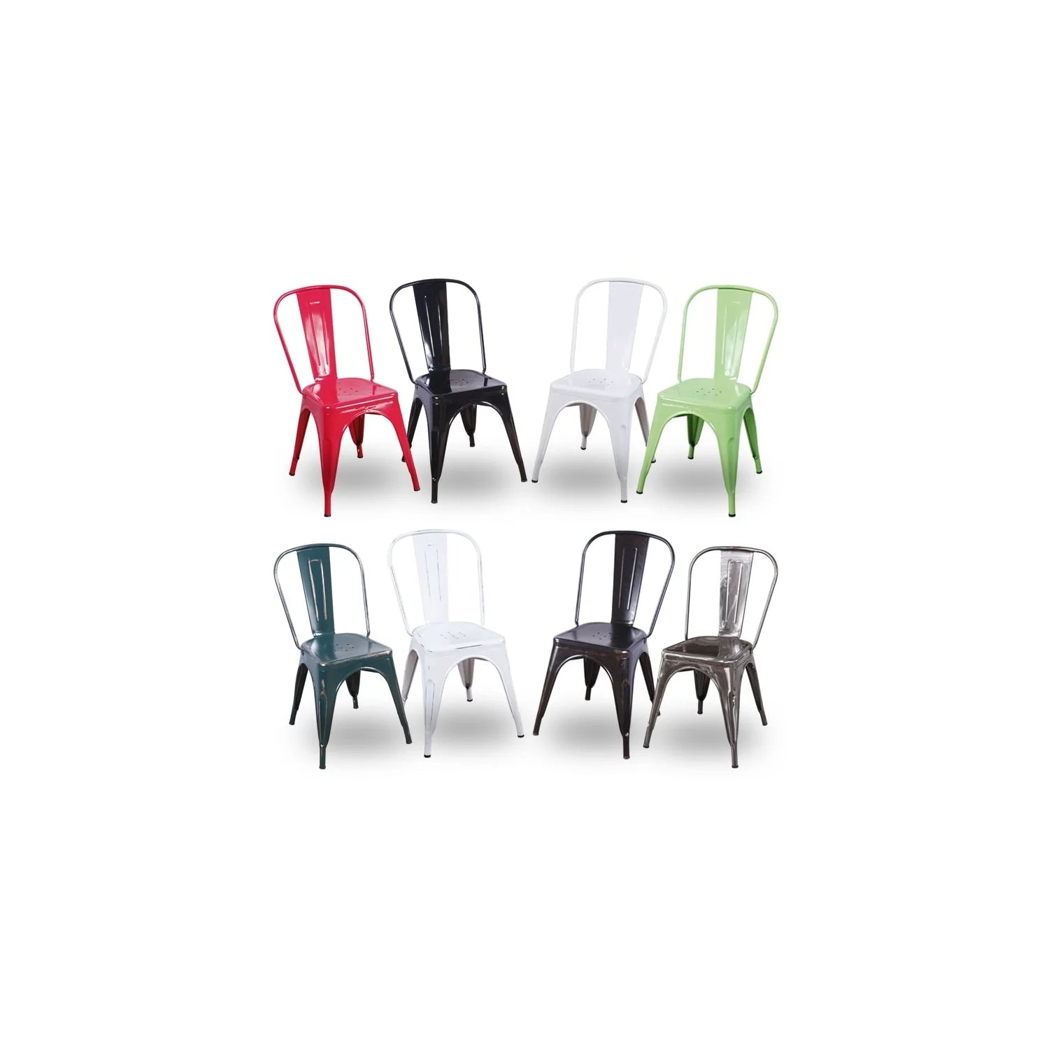 LÚZETE - SILLA JOSEPHINE NEGRA INDUSTRIAL