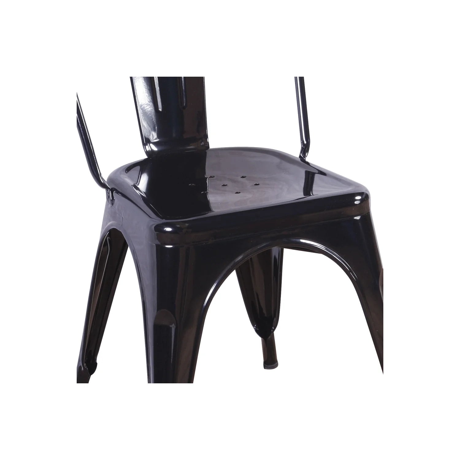 LÚZETE - SILLA JOSEPHINE NEGRA INDUSTRIAL