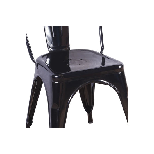 LÚZETE - SILLA JOSEPHINE NEGRA INDUSTRIAL