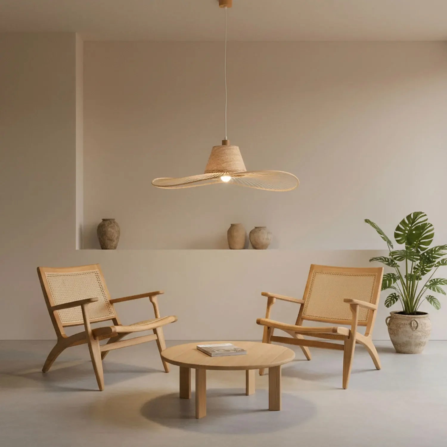 LÚZETE - SILLON MADERA DE OLMO NATURAL EINAR