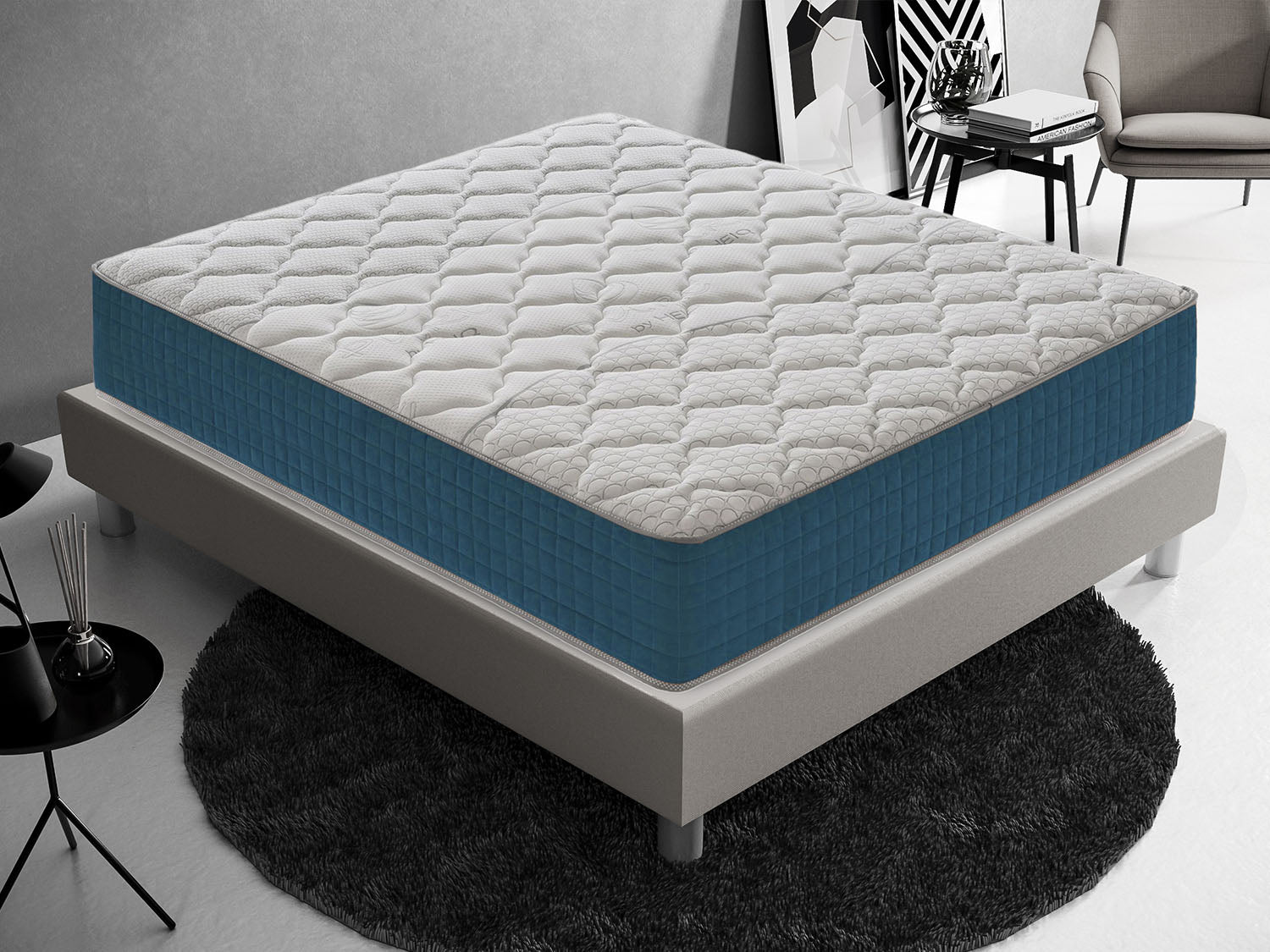 Materasso Singolo 90x190 in Memory Foam  Alto 27 cm  3 cm di memory  ortopedico