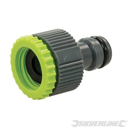 Connettori rubinetti 1/2" e 3/4" maschio guarnizioni antigelo e lunga durata silverline