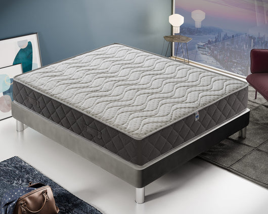 Materasso Piazza e Mezza 140x190 in Memory Foam  11 zone di comfort  Rivestimento Silver Safe