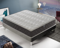 Materasso Piazza e Mezza 120x190 in Memory Foam  11 zone di comfort  Rivestimento Silver Safe