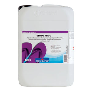Simply Blu 10 Kg - Prevenzione Di Alghe E Batteri In Piscina