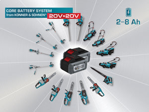 Tagliaerba a batteria e decespugliatore KS BCT-20V