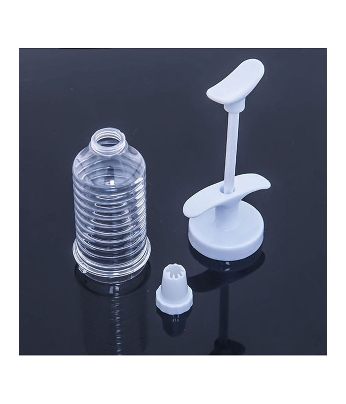 Siringa Per Dolci 18cm In Plastica Da Pasticciere Con 8 Beccucci Ergonomica         