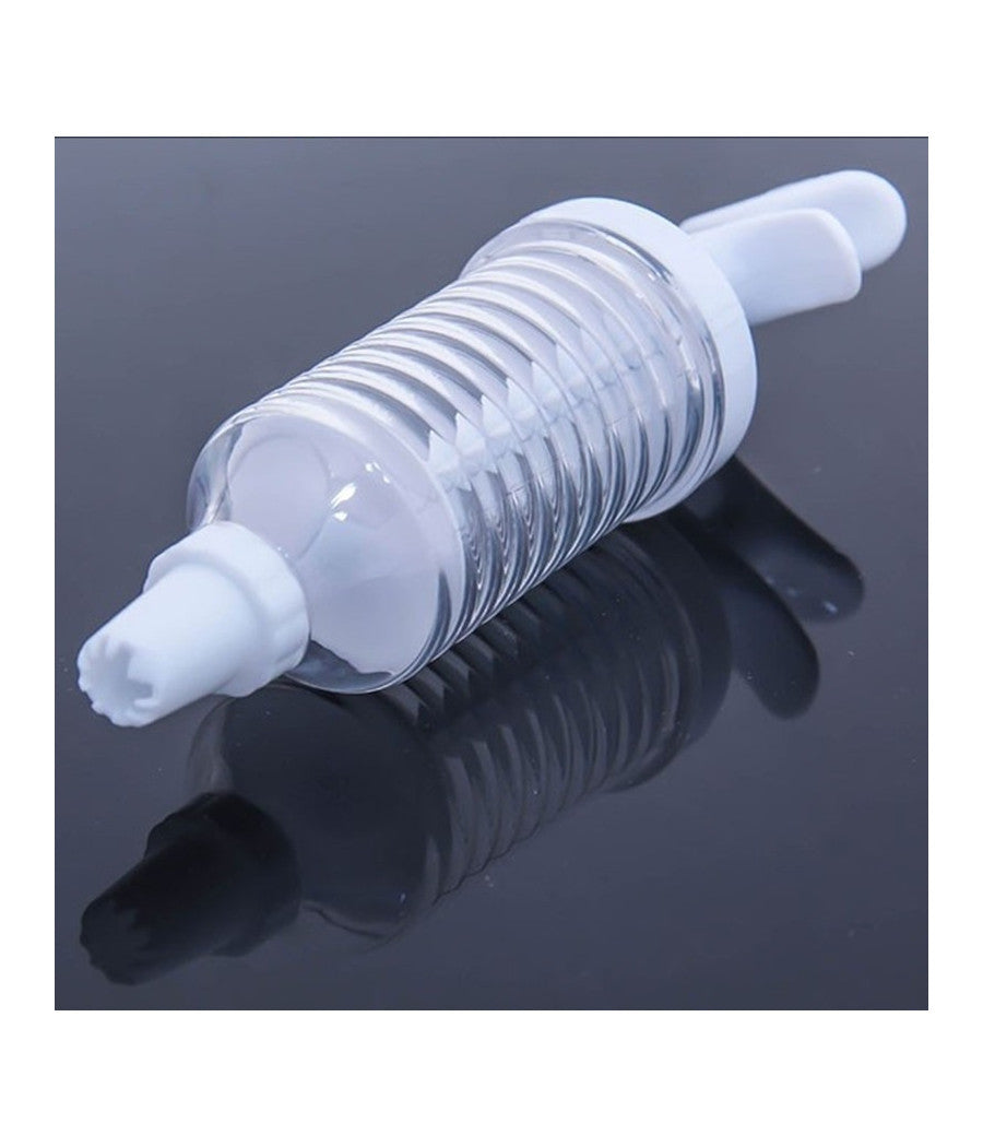 Siringa Per Dolci 18cm In Plastica Da Pasticciere Con 8 Beccucci Ergonomica         