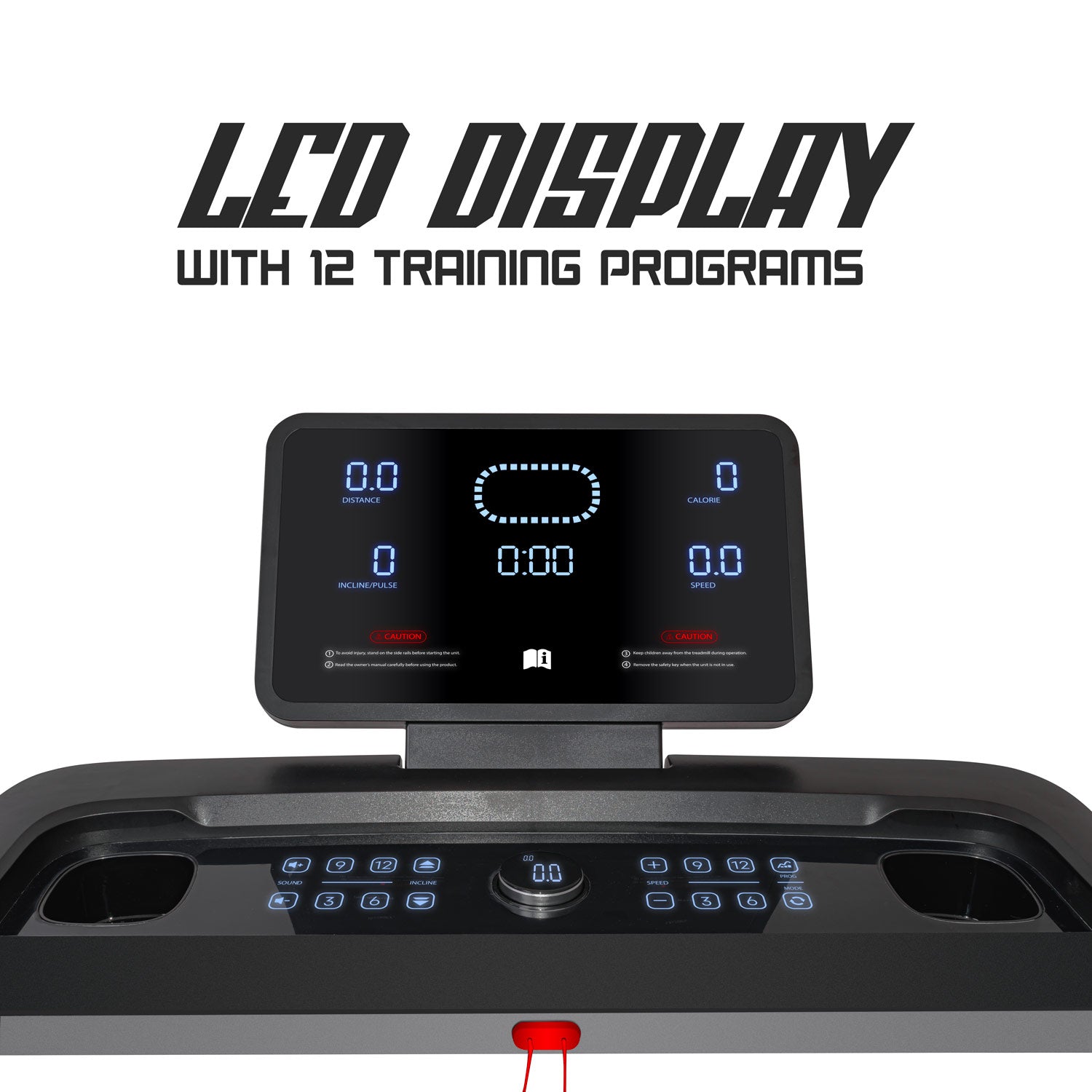 Sirio 3000 - Tapis roulant elettrico pieghevole con inclinazione automatica e cardiofrequenzimetro