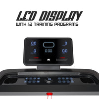 Sirio 3000 - Tapis roulant elettrico pieghevole con inclinazione automatica e cardiofrequenzimetro