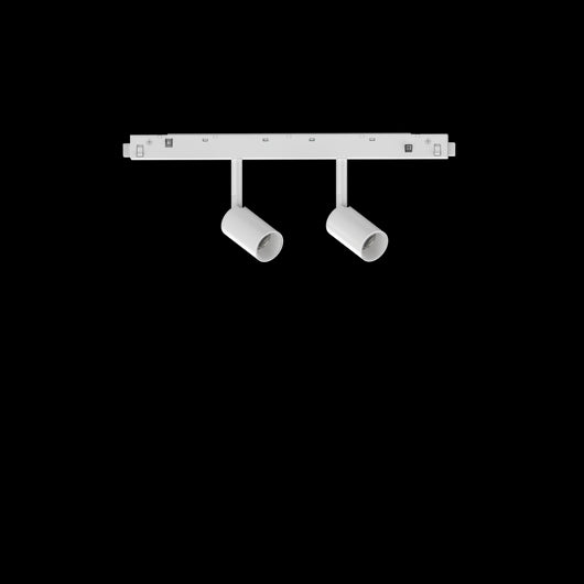 Sistema Lineare Ego Track Double 05w 3000k On-off Wh Ideal-lux