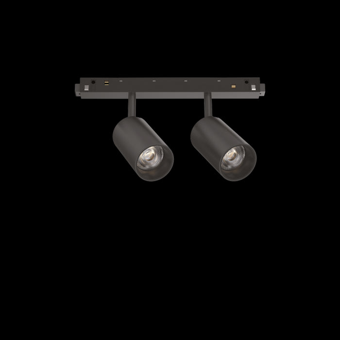 Sistema Lineare Ego Track Double 16w 3000k 1-10v Bk Ideal-lux