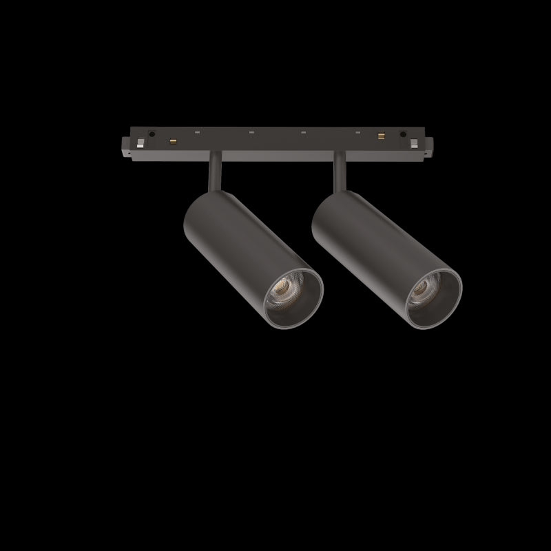 Sistema Lineare Ego Track Double 24w 4000k On-off Bk Ideal-lux