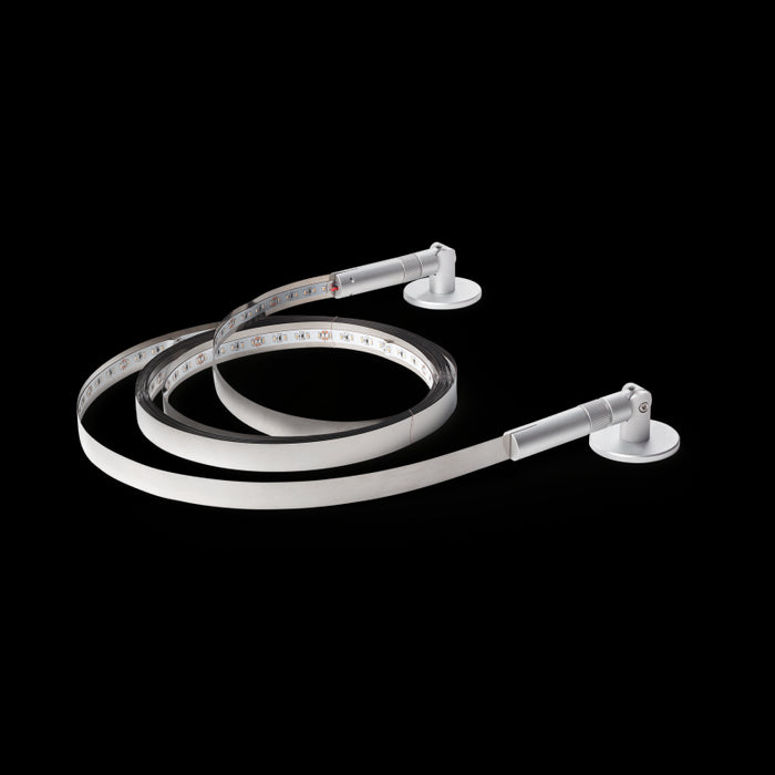 Sistema Lineare Tesi 20mm 05 Mt Acciaio Ideal-lux