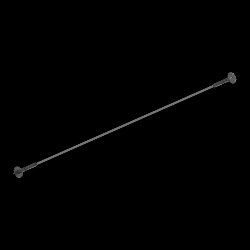 Sistema Lineare Tesi 20mm 05 Mt Nero Ideal-lux