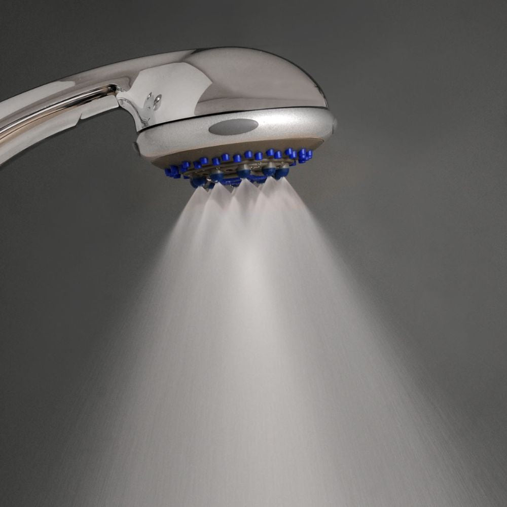 Ogomondo doccetta soffione vasca doccia 5 funzioni multigetto anticalcare abs cromato *** confezione 1