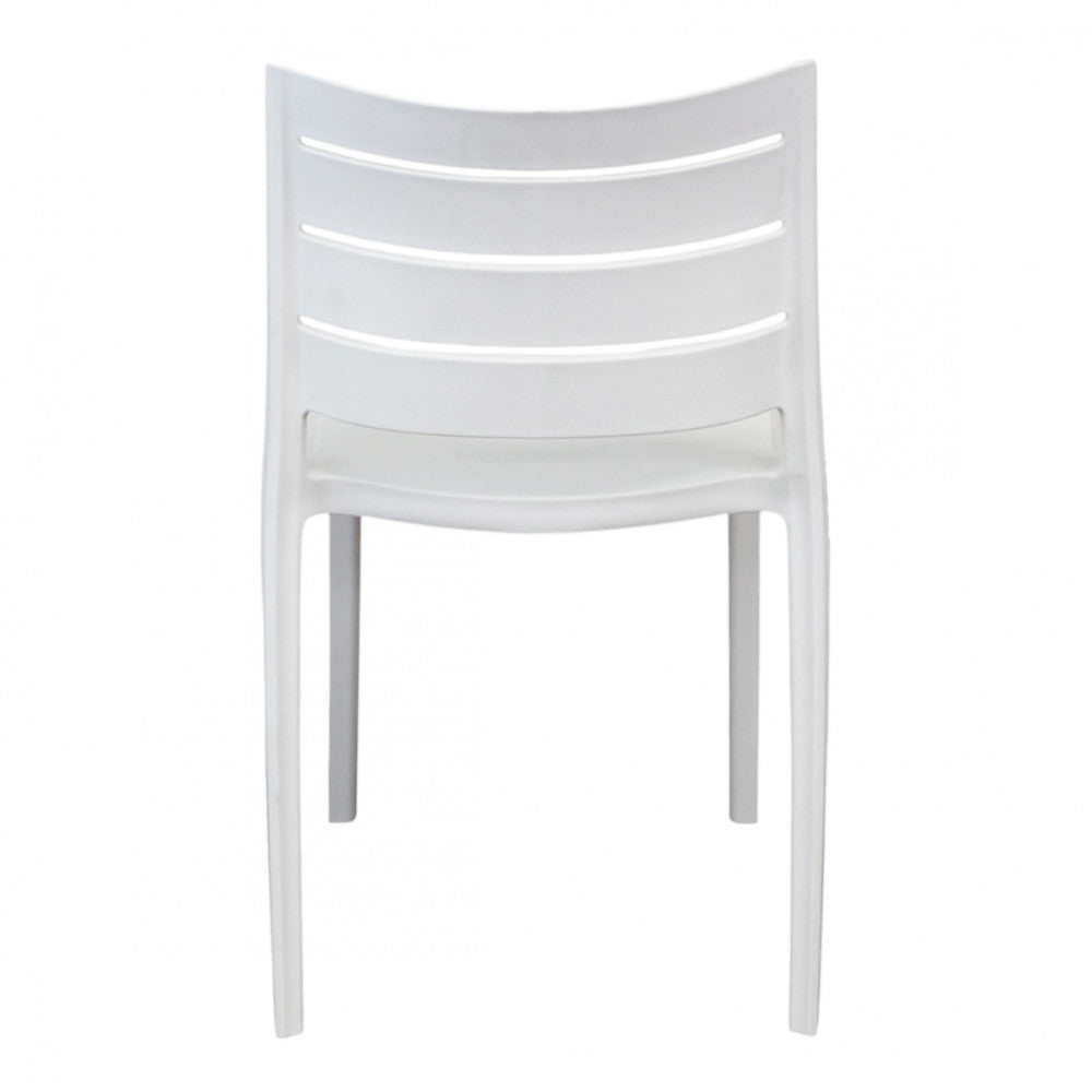 SEDIA IN PROLIPROPILENE BIANCA HALLIE