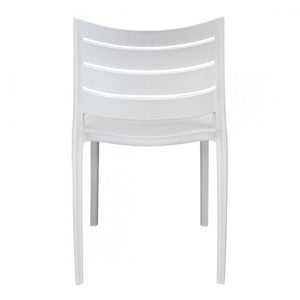 SEDIA IN PROLIPROPILENE BIANCA HALLIE