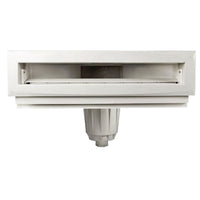 Skimmer Sfioratore Pool's Dritto In Abs Per Piscina In Pannelli