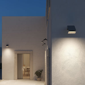 Sky Solar Sensor - Lampada LED Solare con Sensore di Movimento e Crepuscolare, 8W, 1600lm, 4000K, IP54 - Beneito Faure - Nero