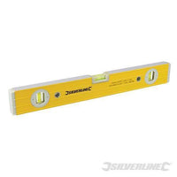 Livelle a bolla con alcol in alluminio verniciato da 45/90/180° Silverline - 450 mm