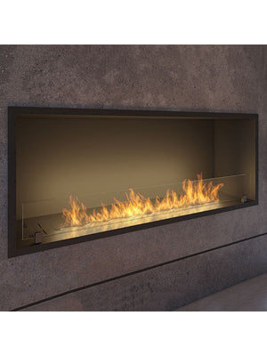 SLIM INSIDE BLACK - Camino A Bioetanolo Da Incasso Cm 120