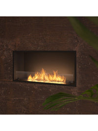 SLIM INSIDE BLACK - Camino A Bioetanolo Da Incasso Cm 100