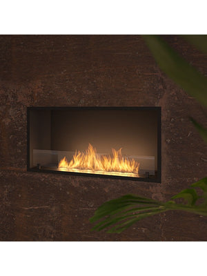 SLIM INSIDE BLACK - Camino A Bioetanolo Da Incasso Cm 100