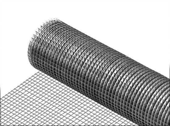 Recinzione in rete metallica argento 100 cm x 5 m grigia 03_0001497