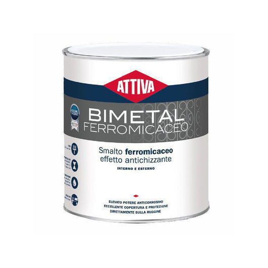 Smalto Ferromicaceo 0,75 29 Gri.Sc Bimetal Attiva