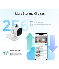 Smart Camera Mini Telecamera Visione Notturna Alexa Google 1080p Wifi Sonoff S-cam         