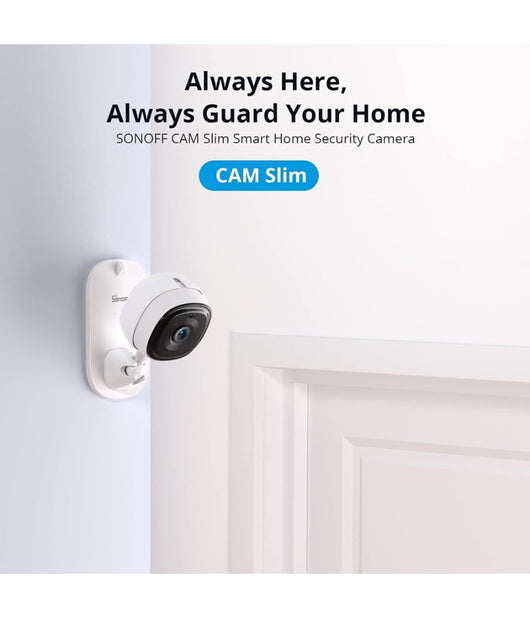 Smart Camera Mini Telecamera Visione Notturna Alexa Google 1080p Wifi Sonoff S-cam         