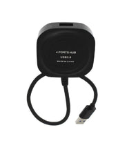 Smart Hub Usb 4 In 1 Con 4 Porte Usb 3.0/2.0 Q-hu123 Telefoni Computer Notebook         