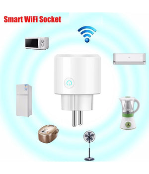 Smart Plug Presa Corrente Wifi Timer Elettrodomestici Domotica Per Ios E Android         