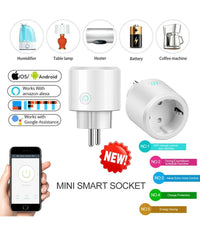 Smart Plug Presa Corrente Wifi Timer Elettrodomestici Domotica Per Ios E Android         