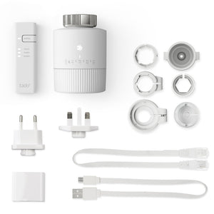 TADO¬∞ Valvola termostatica BASIC kit di base V3+, Valvola smart,  Controllo tramite app, impianto centralizzato