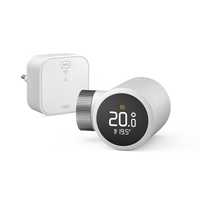 Tado Testa termostatica Intelligente X kit di base, Controllo multistanza, Wi-fi, Matter, Assistenti vocali google e alexa