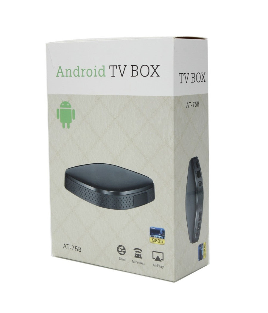 Smart Tv Android Full Hd 1080p Tv Box At758 Android 4.2.2. Quad Core 4gb Rom         