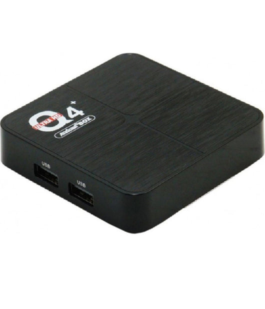 Smart Tv Box 4 Gb Ram + 64 Gb Q4 Mini Mini Pc Android 10 Ultra 6k Telecomando         