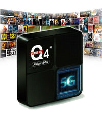 Smart Tv Box 4 Gb Ram + 64 Gb Q4 Mini Mini Pc Android 10 Ultra 6k Telecomando         