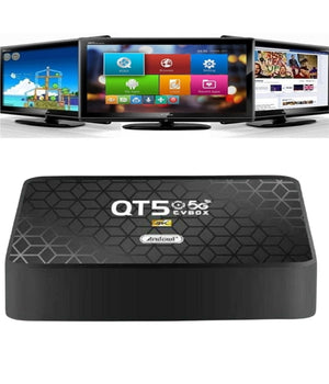 Smart Tv Box Qt5 Wifi Hdmi Supporta 5g Risoluzione 4k Connettività  Bluetooth Wifi         