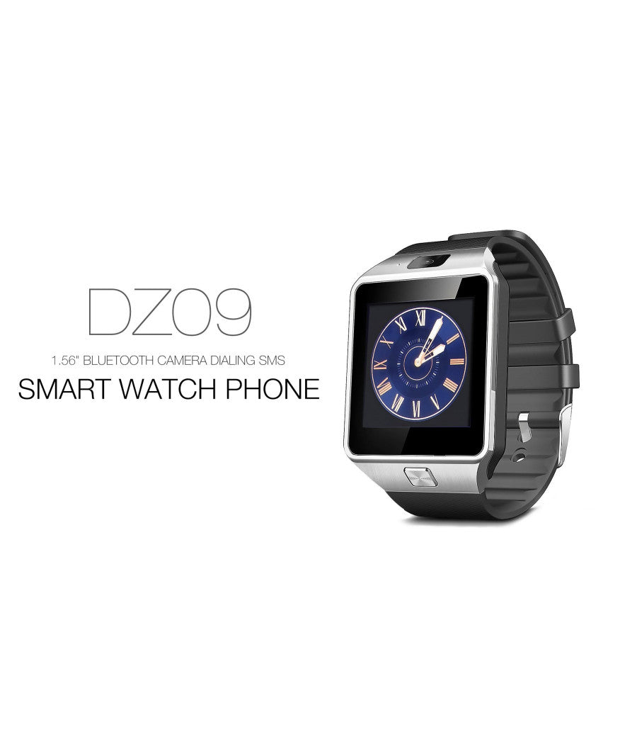 Smartwatch Dz09 Orologio Telefono Cellulare Bluetooth Sim Card Per Smartphone         