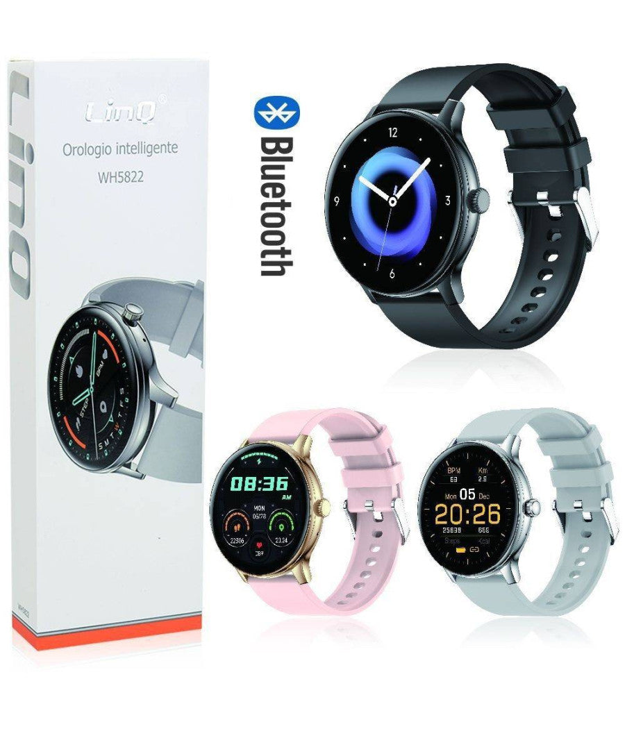 Smartwatch Orologio Intelligente Bluetooth Sport Compatibile Android Ios Wh5822         