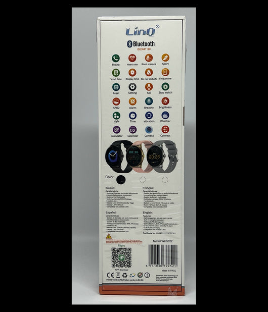 Smartwatch Orologio Intelligente Bluetooth Sport Compatibile Android Ios Wh5822         