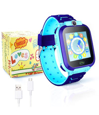 Smartwatch Per Bambini Orologio Digitale Touch Supporto Sim Giochi Idea Regalo         