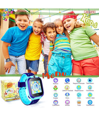 Smartwatch Per Bambini Orologio Digitale Touch Supporto Sim Giochi Idea Regalo         