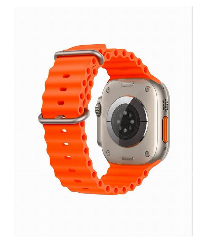 Smartwatch S9 Ultra 49 Mm Cinturino In Silicone Orologio Digitale Contapassi         