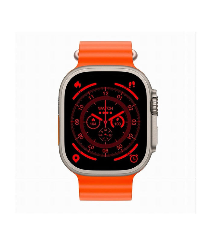 Smartwatch S9 Ultra 49 Mm Cinturino In Silicone Orologio Digitale Contapassi         