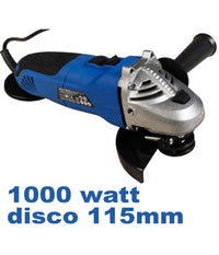 Smerigliatrice Angolare 1000w 115mm Professionale Disco 11000rpm Rag115-1000         