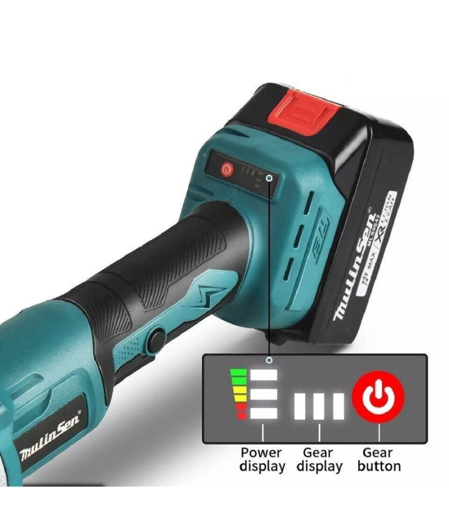 Smerigliatrice Angolare A Batteria Flex 100/125mm 72v 5ah 8500rpm Mls0030bl         